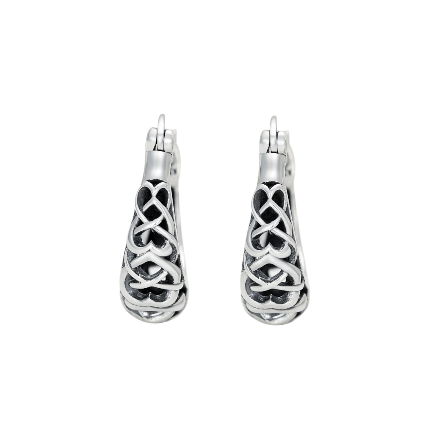Celtic Knot 925 Sterling Silver Earrings