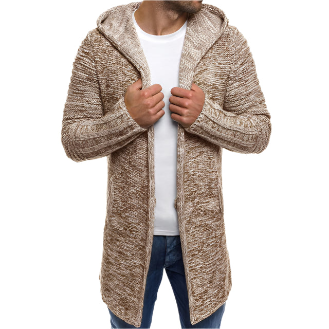 Men's Hooded Cardigan