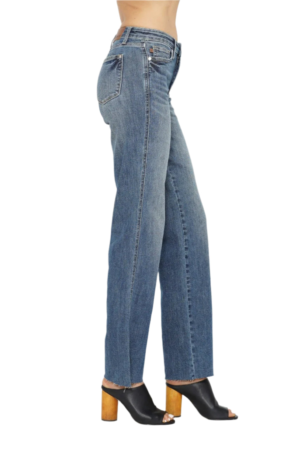 Judy Blue Full Size Tummy Control Straight Jeans