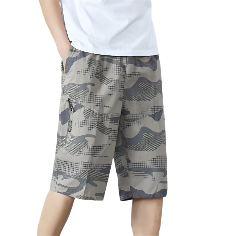 Men's Cotton Multi Pocket Shorts
