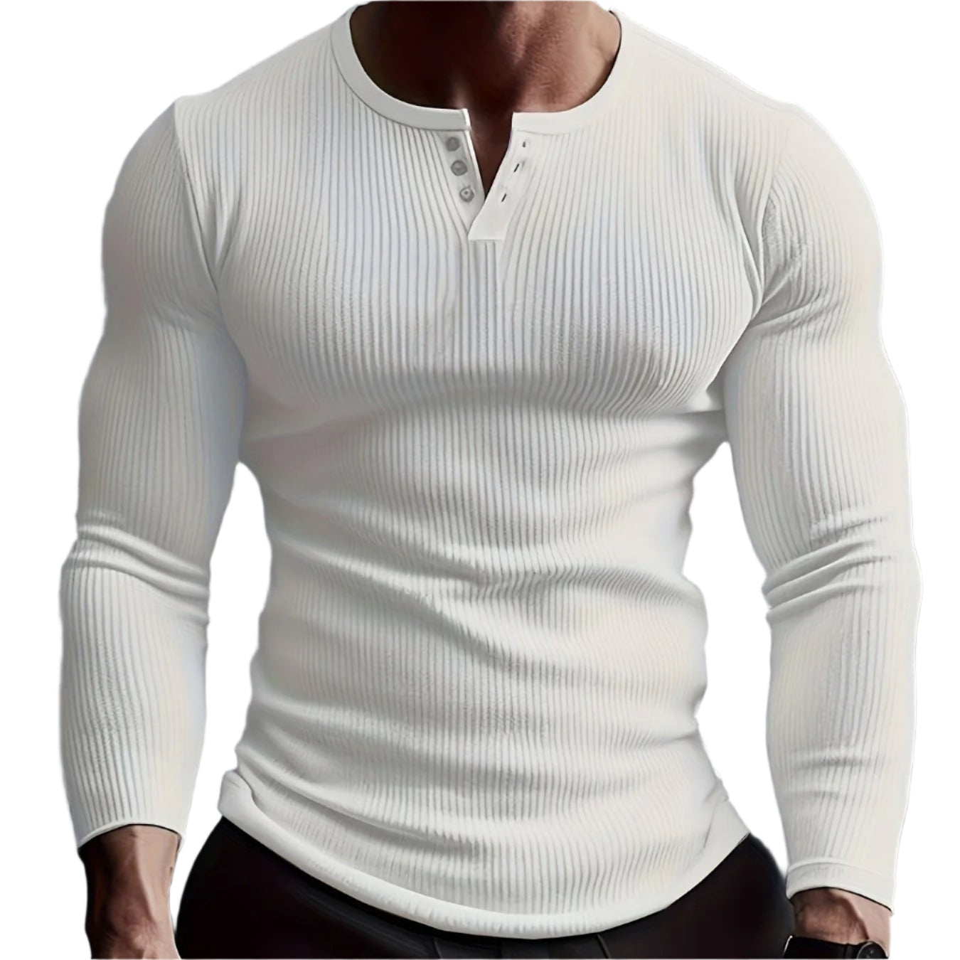 Men's Crew Neck Long Sleeve T-Shirt