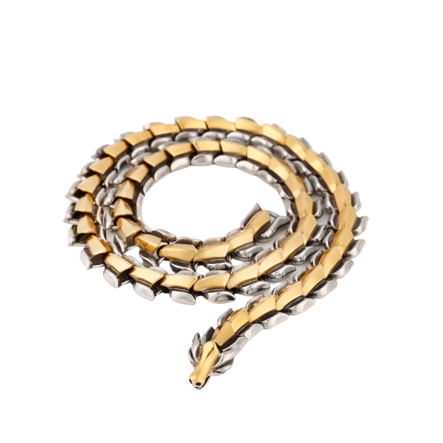 Jormungandr Keel Titanium Steel Necklace