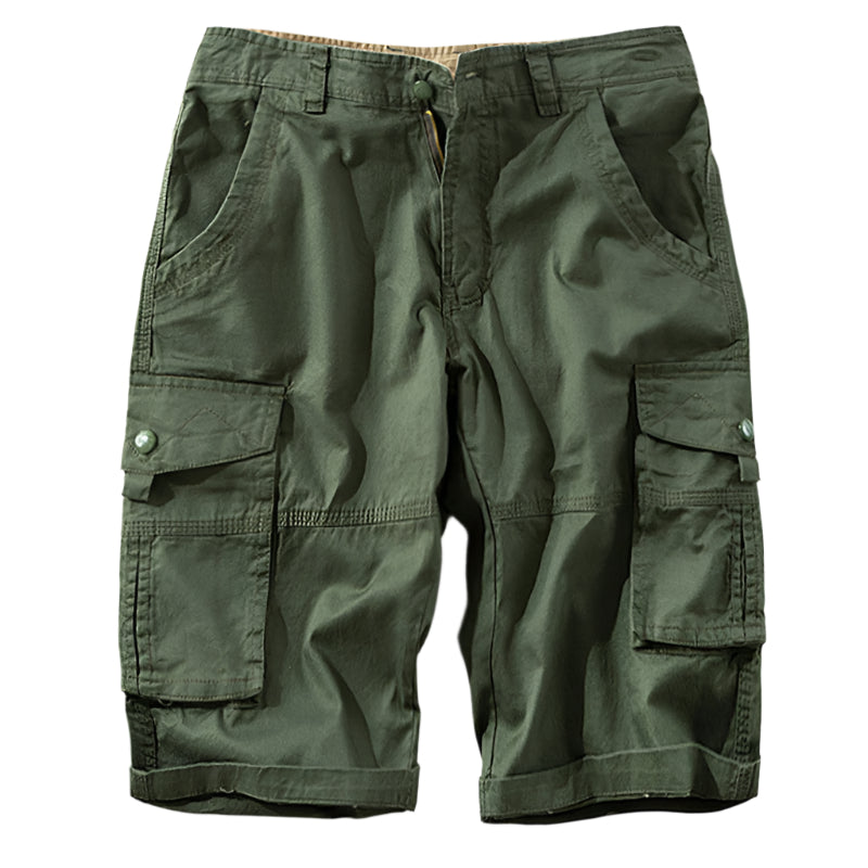Men's Cotton Camo Shorts