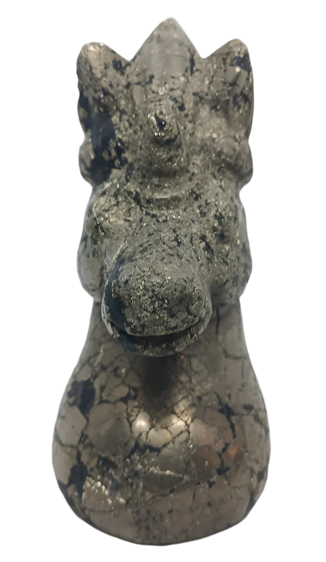 405G Pyrite Crystal Unicorn