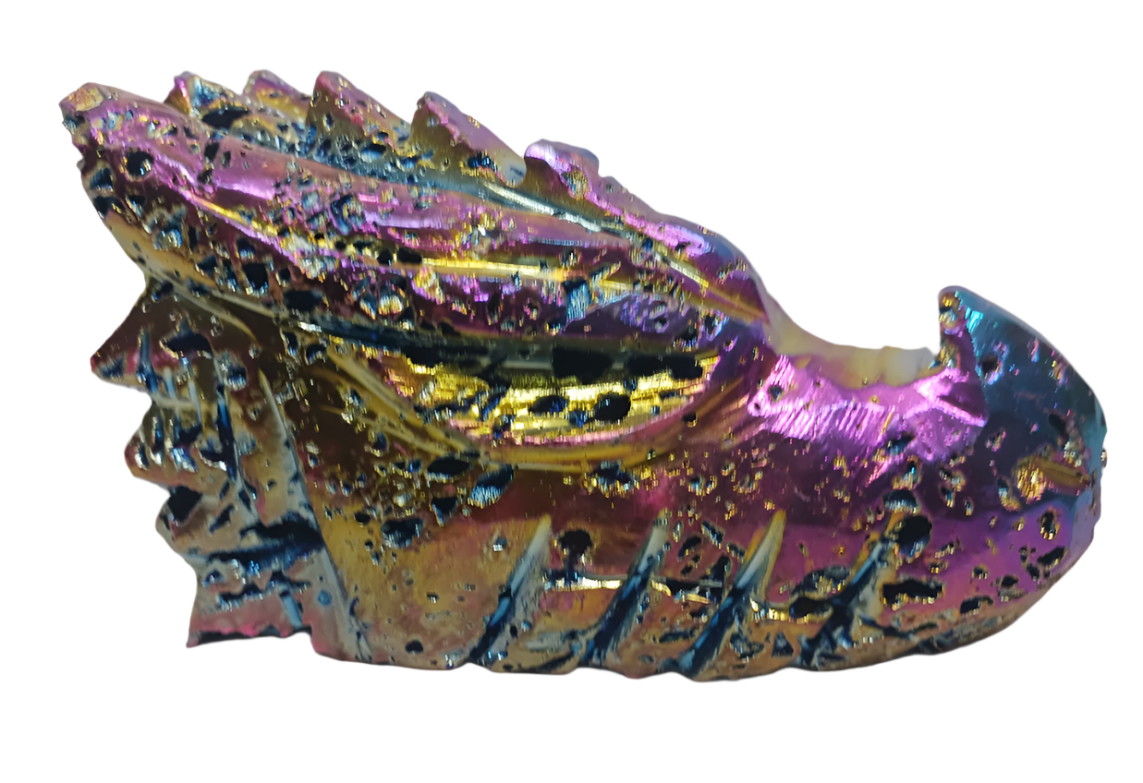 767G Aura Sphalerite Dragon Head