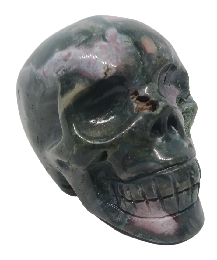 311G Ocean Jasper Crystal Skull
