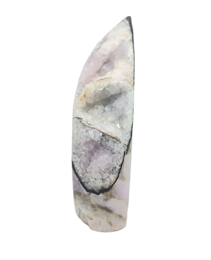 300G Pink Sphalerite Crystal Teardrop Point