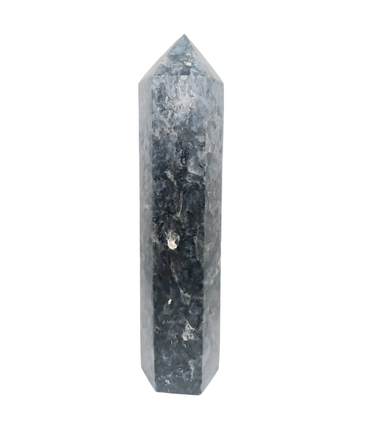 649G Larvikite Crystal Tower