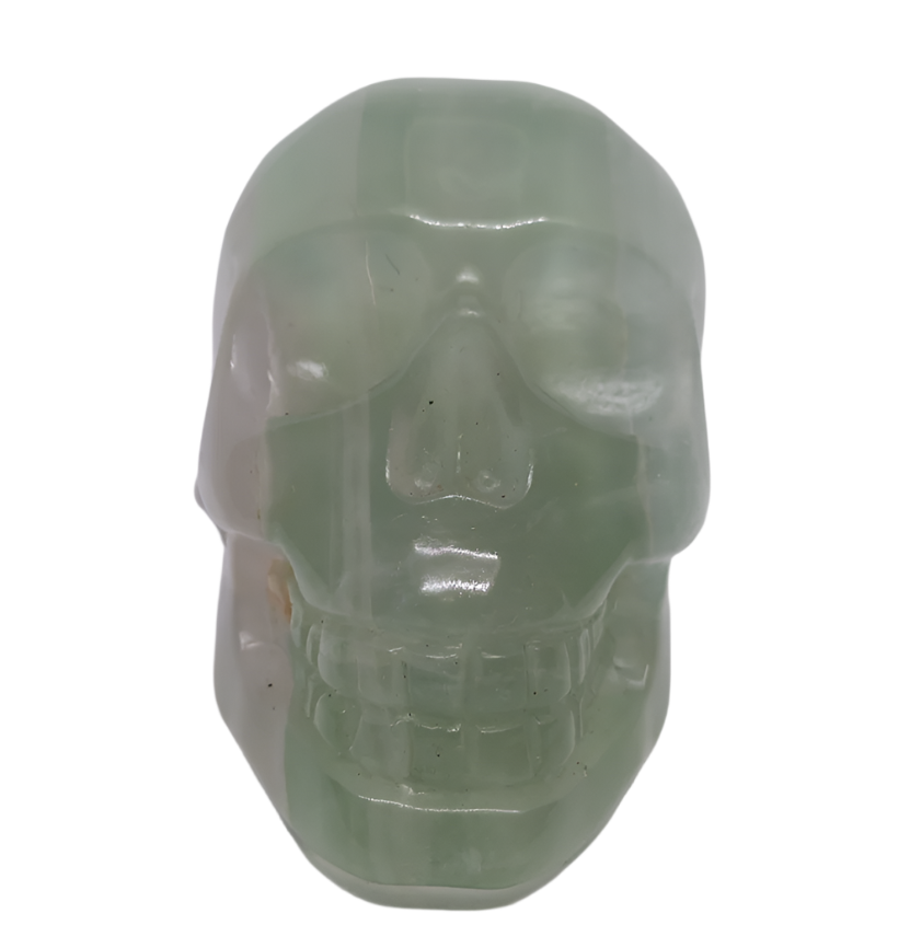 888G Fluorite Crystal Skull