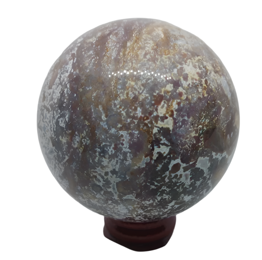 509G Ocean Jasper Crystal Sphere