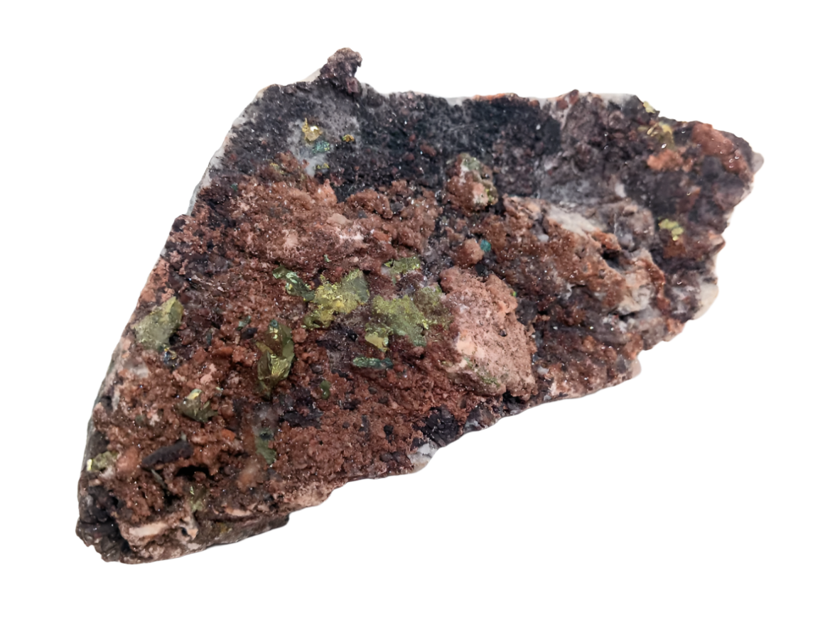 246G Barite with Pyrite Crystal Raw Specimen