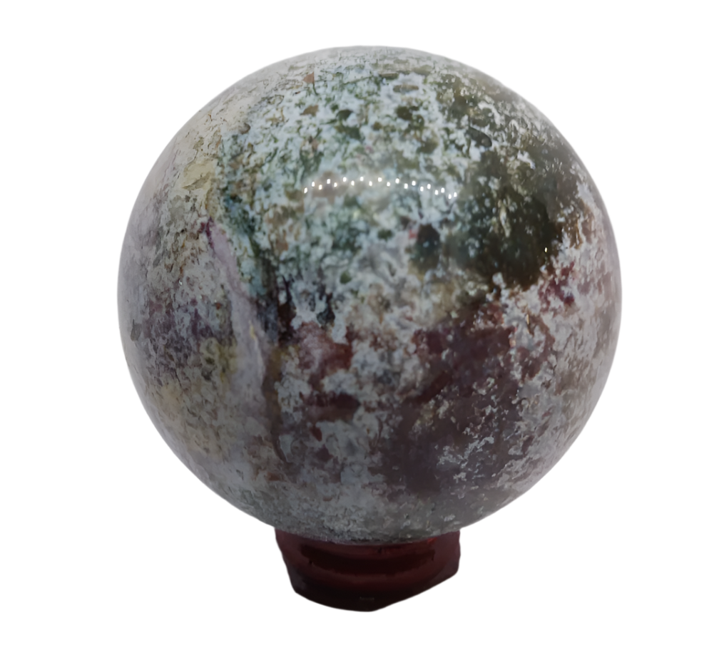 440G Ocean Jasper Crystal Sphere