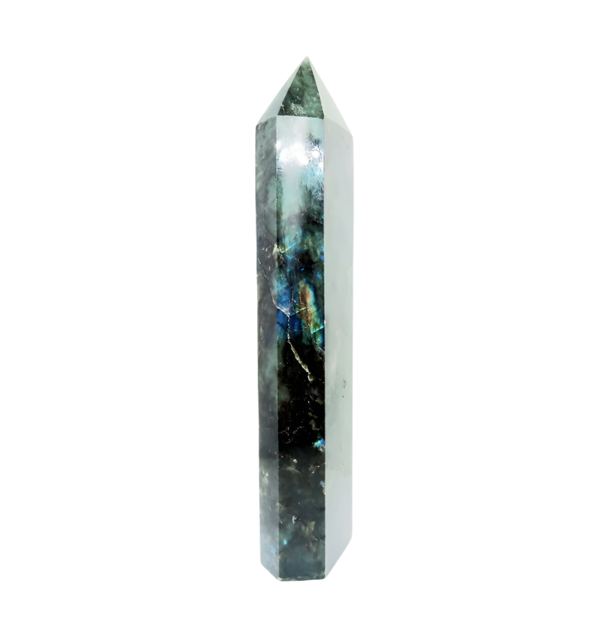 717G Labradorite Crystal Tower