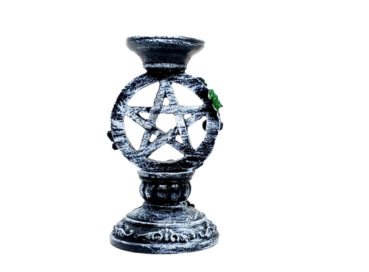 Resin Pentagram Crystal Sphere Holder