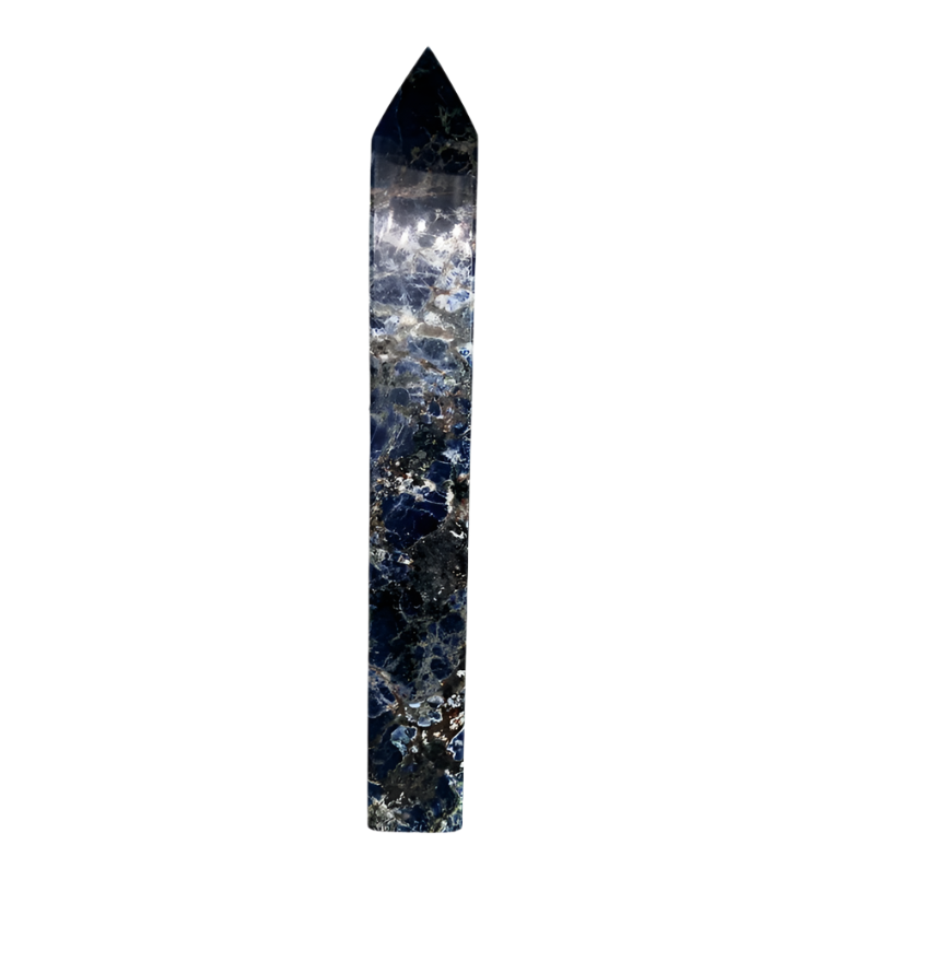 548G Sodalite Crystal Tower