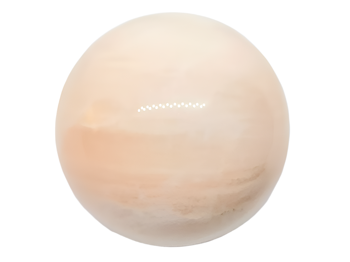 339G Pink Aventurine Crystal Sphere