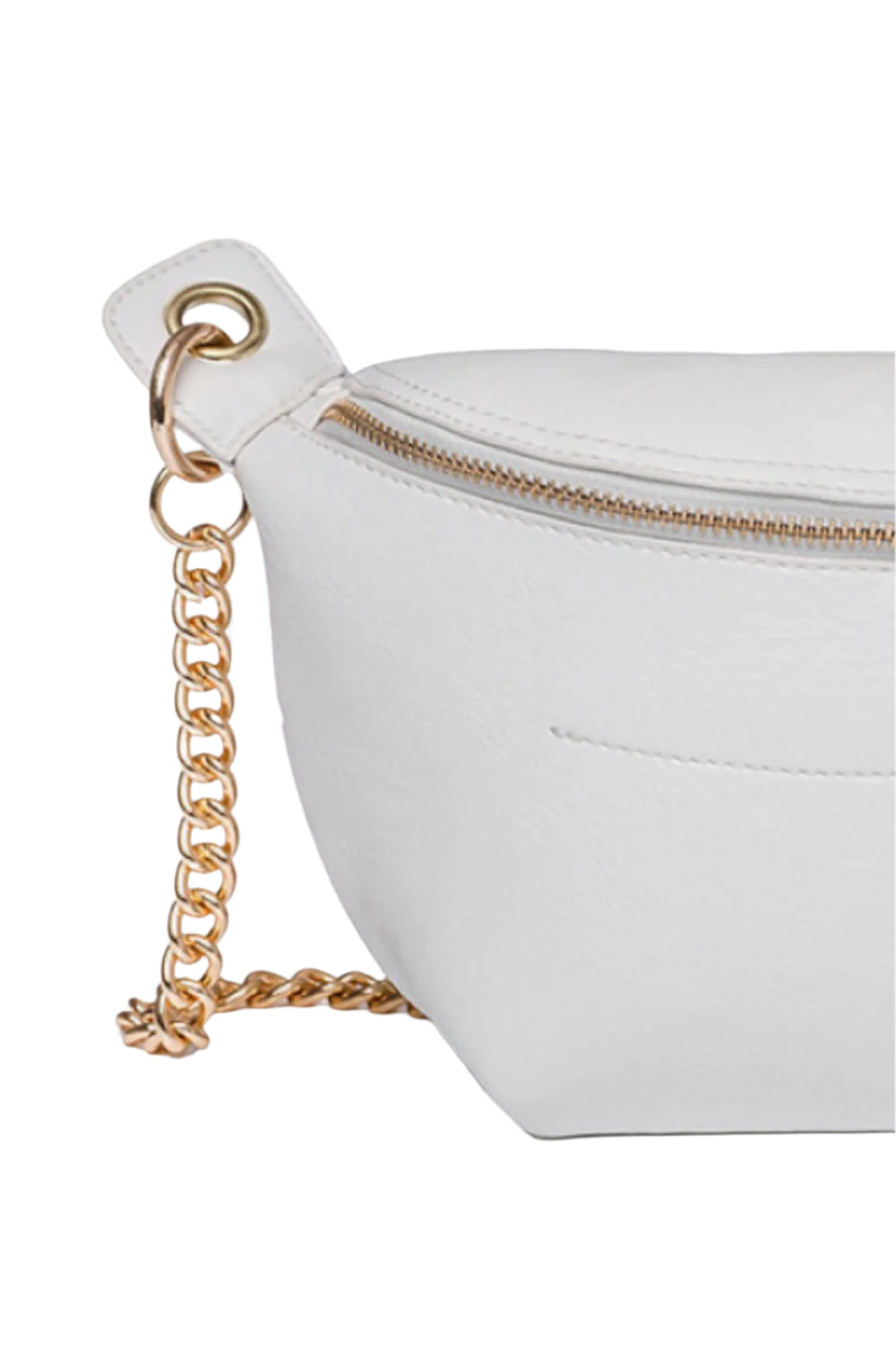 PU Leather Chain Strap Crossbody Bag
