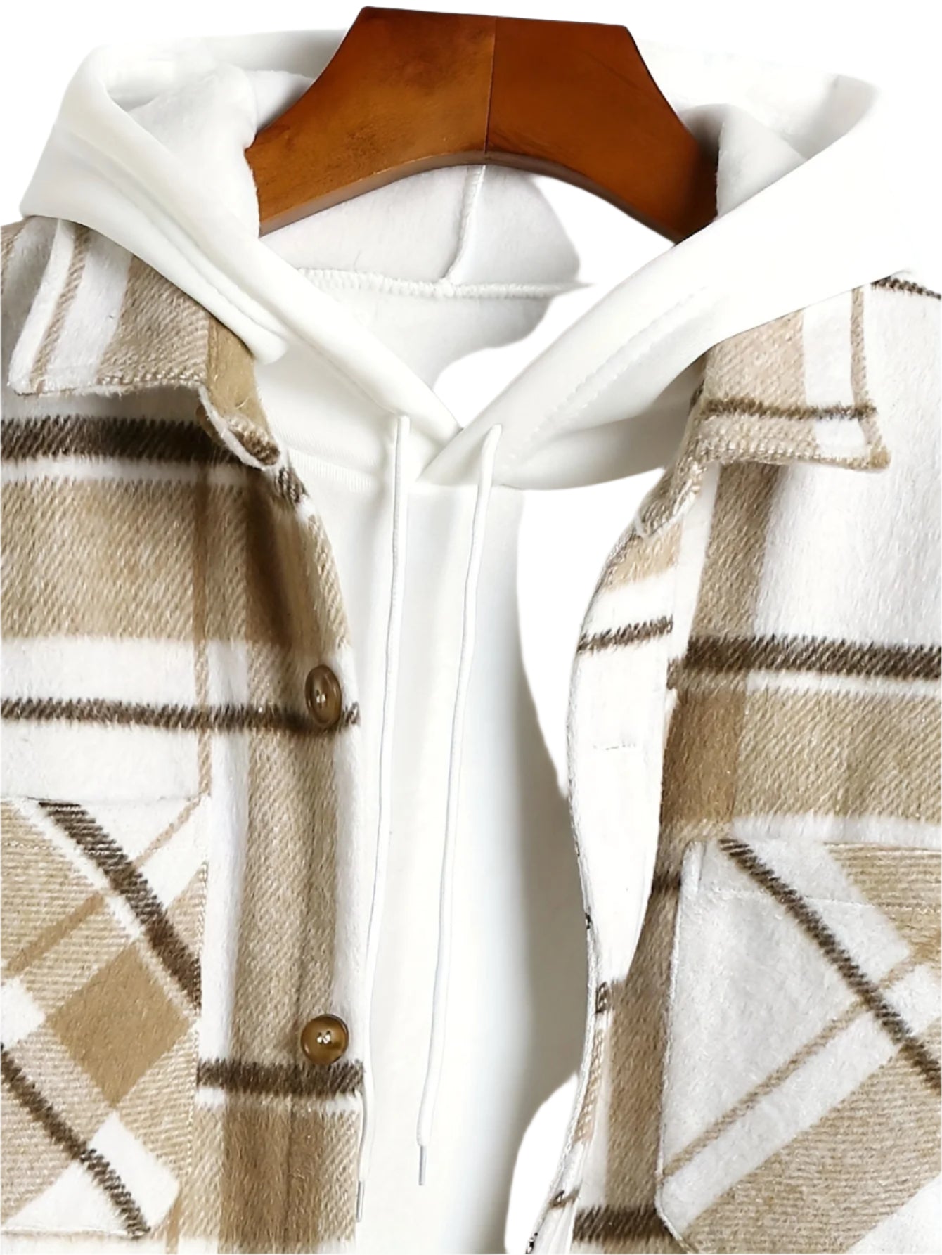 Men's Long Sleeve Plaid Button Up Shirt