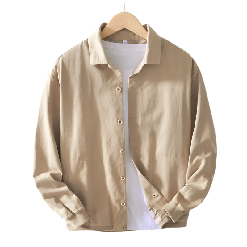 Men's Pure Cotton Collard Jacket