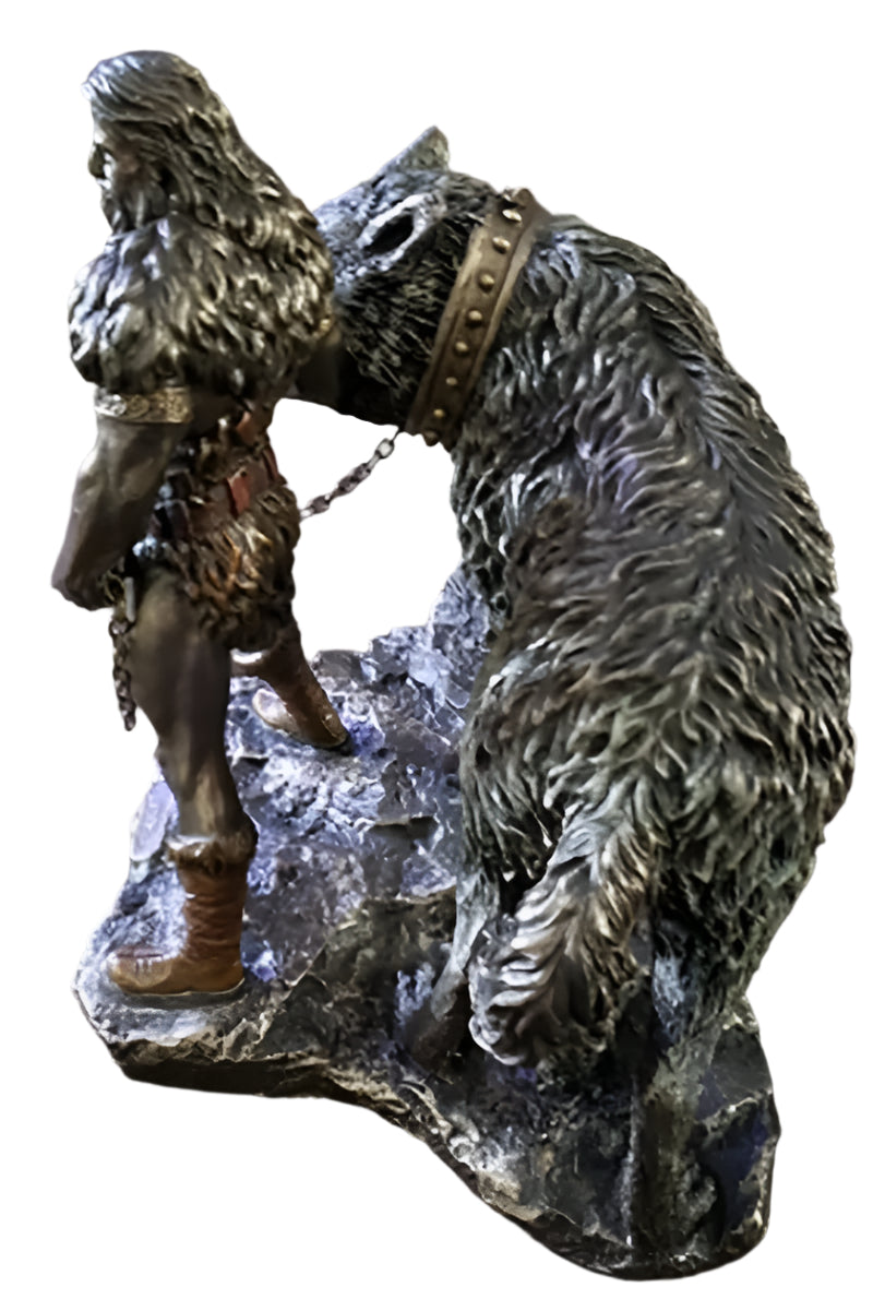 Resin Norse God Tyr Altar Statue