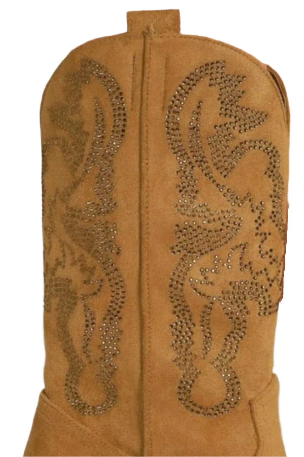 Beast Fashion Rhinestone Detail Point Toe Boots
