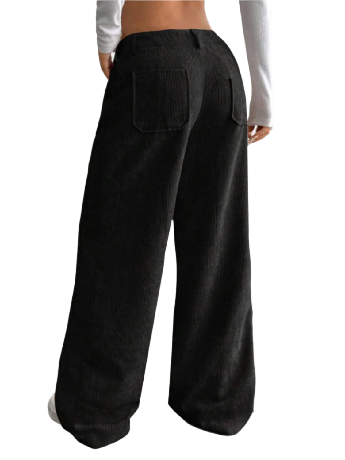 Wide Leg Pants with Pockets