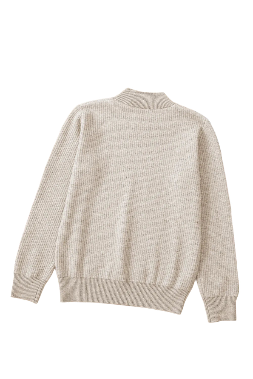 Mock Neck Long Sleeve Sweater