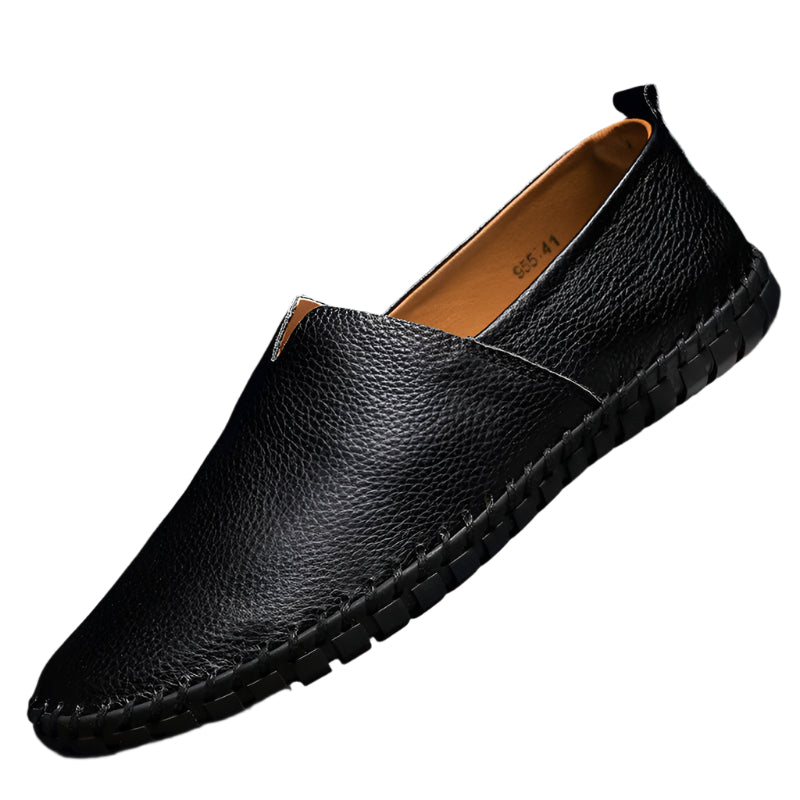 Men's Handmade Leather Slip-on Shoes
