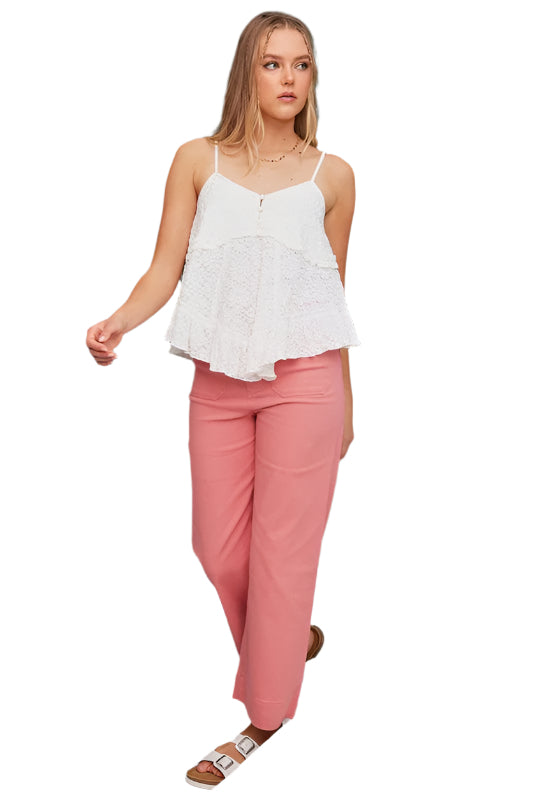 Mittoshop Textured V-Neck Cami