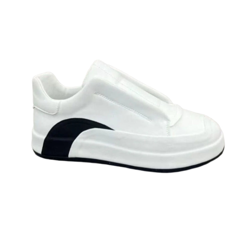 Men's Casual PU Leather Slip On Shoe