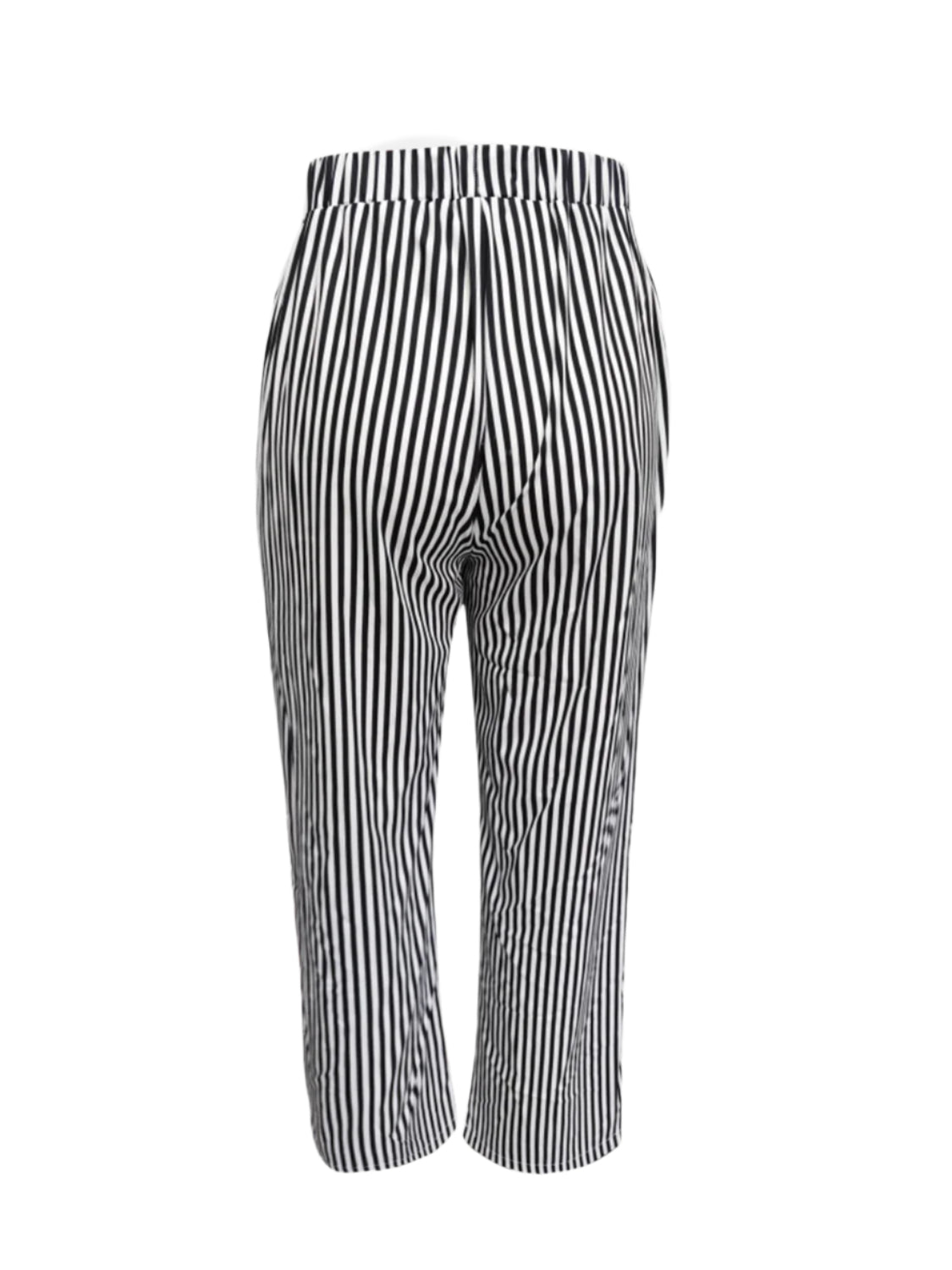 Striped Pants with Pockets