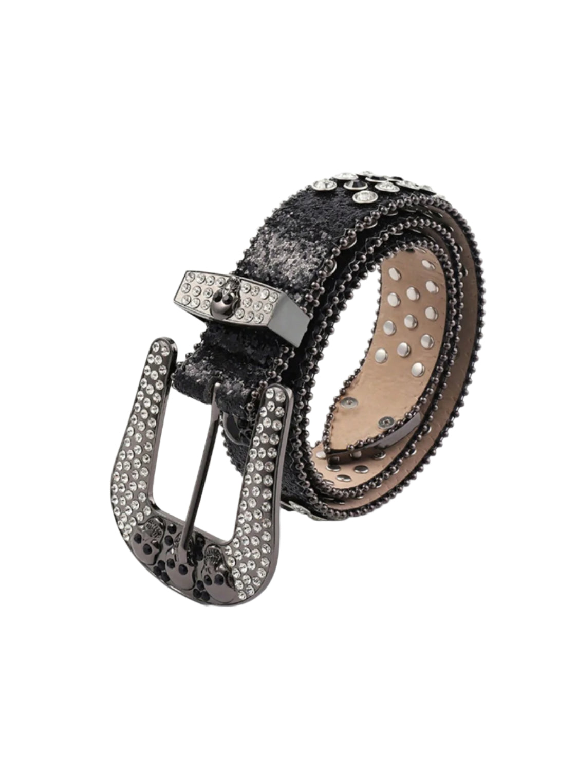 PU Leather Skull Belt
