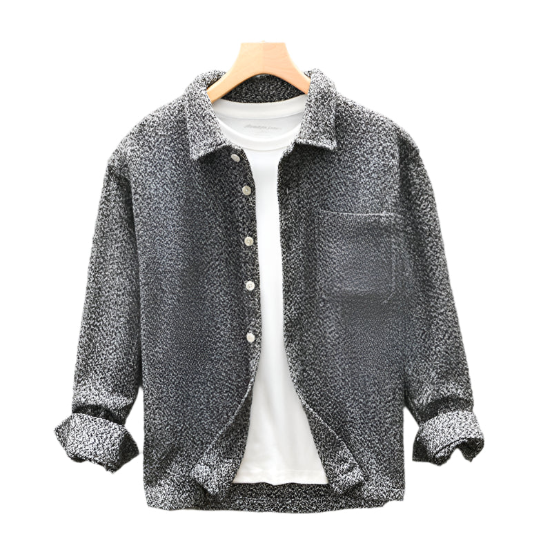 Men's Long Sleeve Button Down Collard Shirt