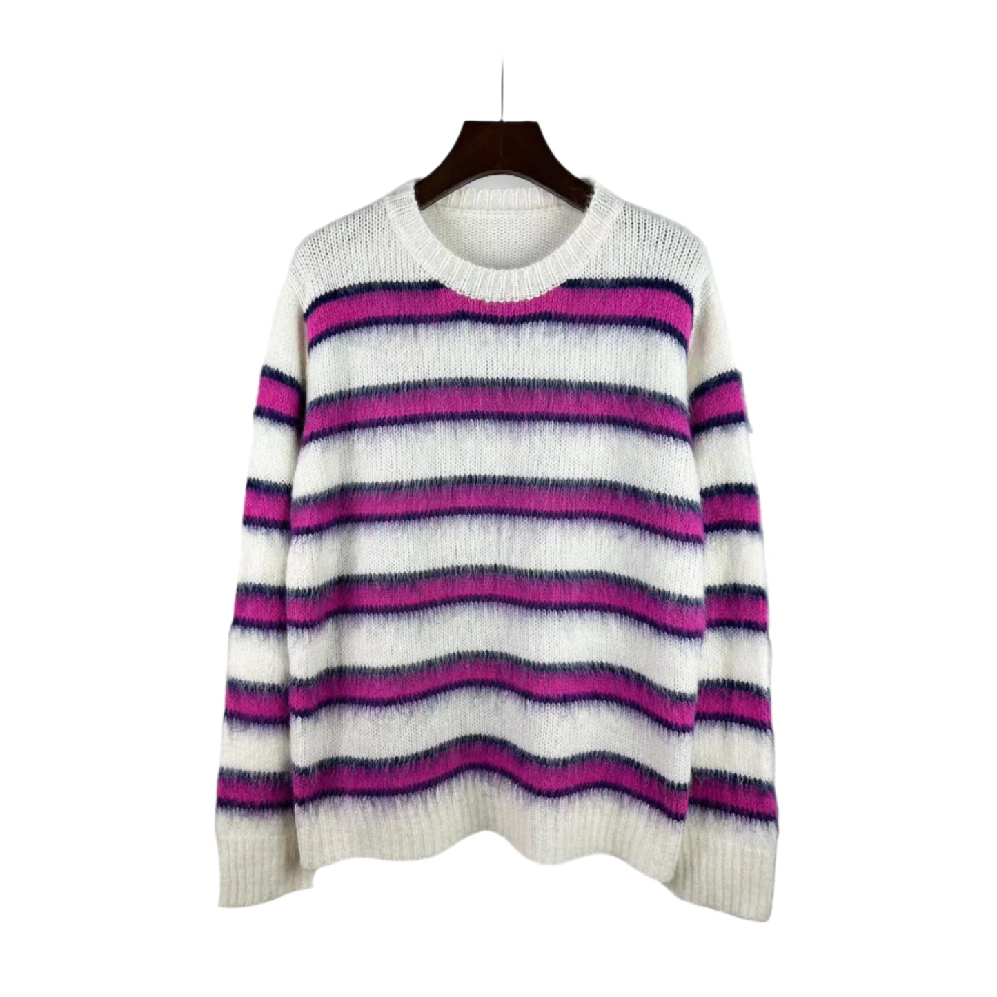 Men's Striped Soft Sweater