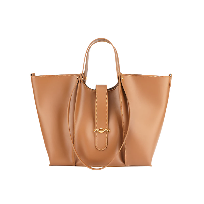 Genuine Leather Soft Tote Bag