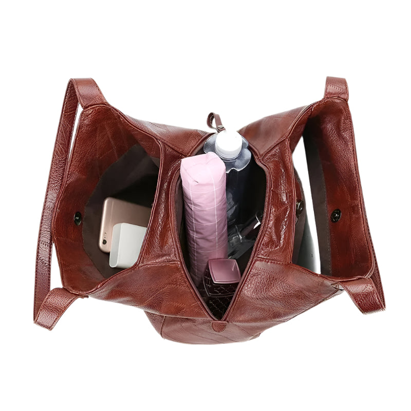 Soft Genuine Leather Shoulder Bag