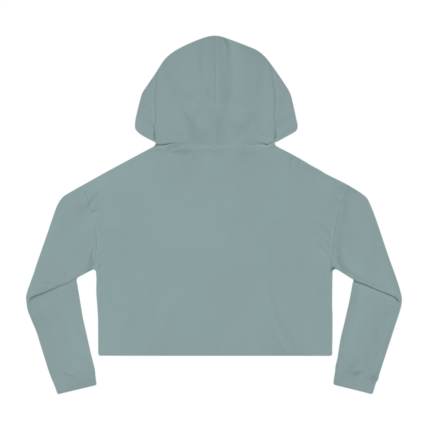 Women’s Cropped Hooded Adopt Don't Shop Sweatshirt
