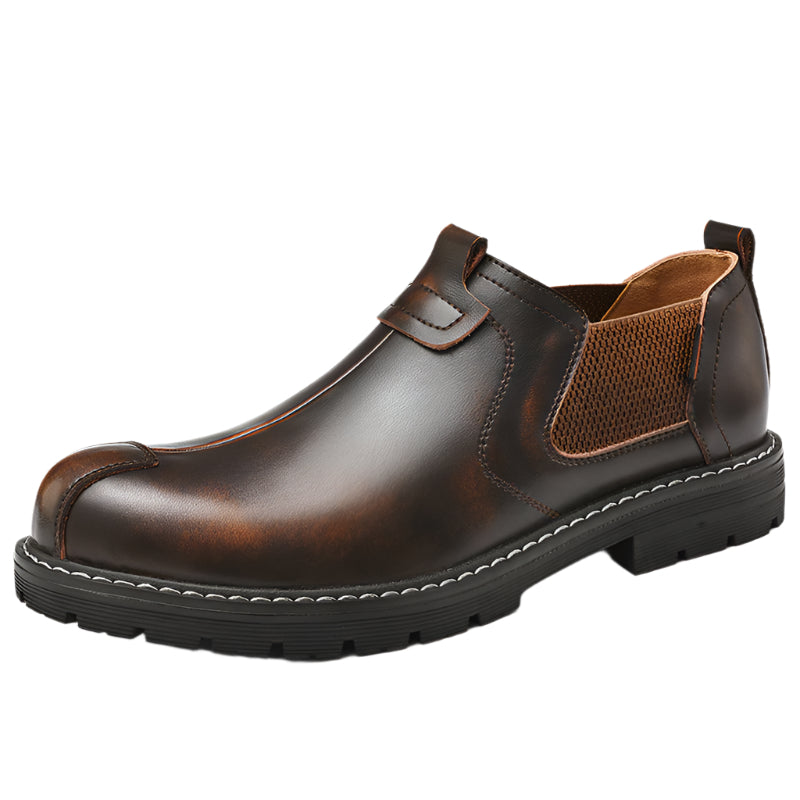 Men's Cowhide Leather Casual Loafers