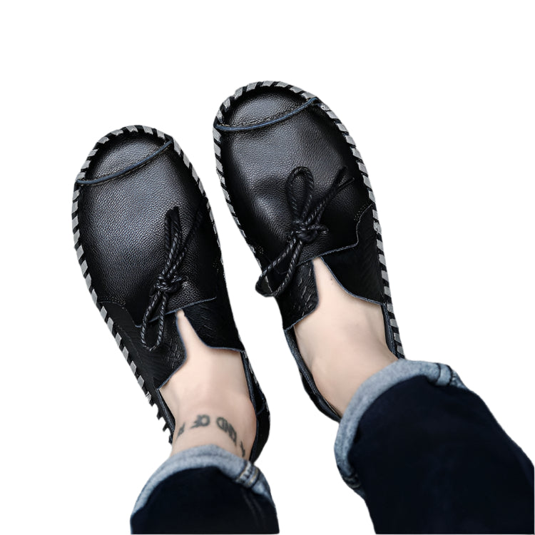 Men's Cowhide Leather Hand Stitched Loafers