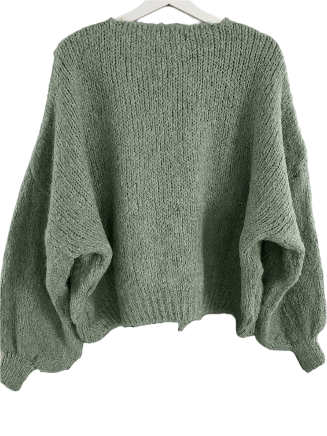 Tied Long Sleeve Dropped Shoulder Cardigan