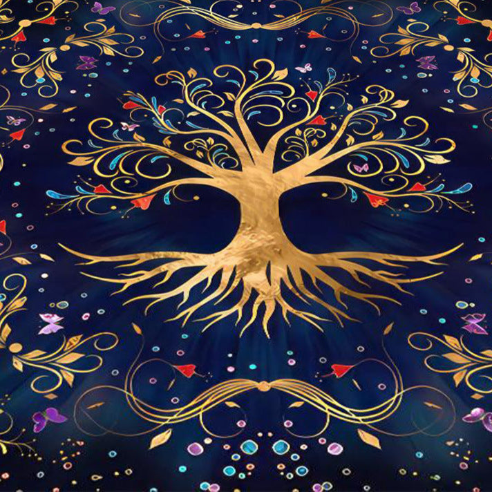 Colorful Tarot  Altar Cloth