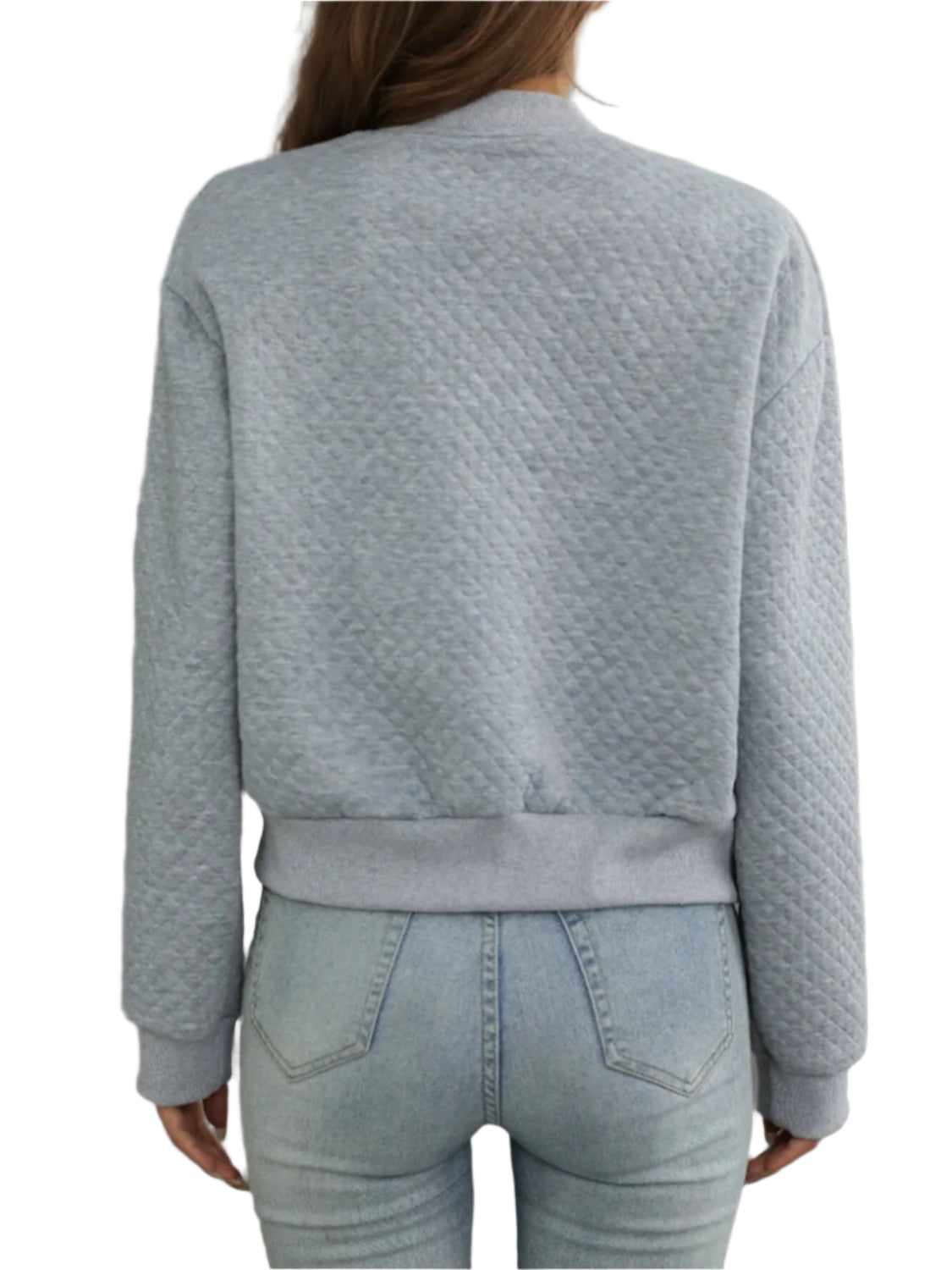 Zip Up Long Sleeve Jacket