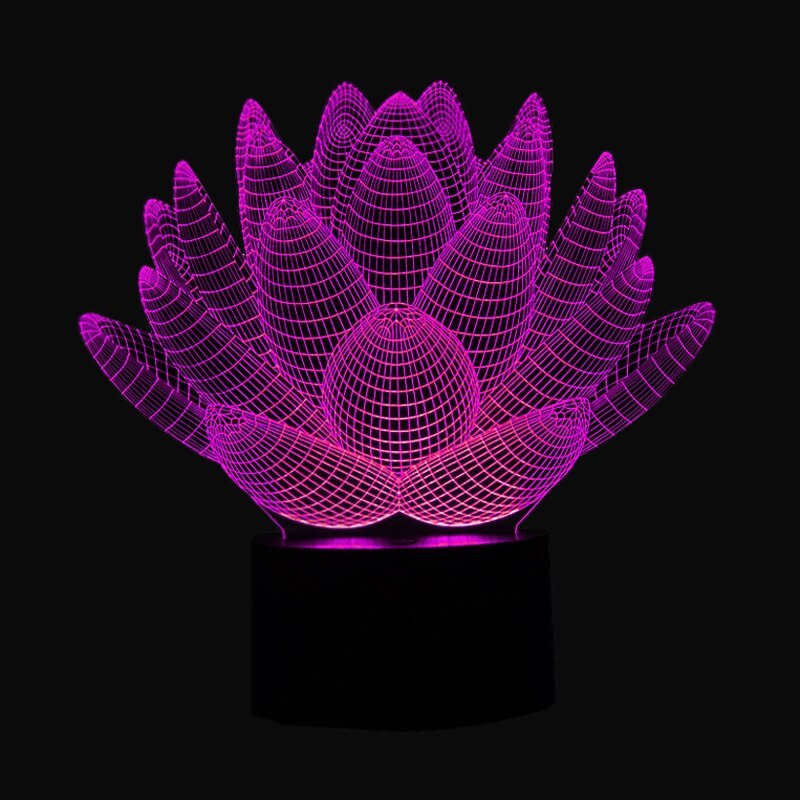 Lotus Flower Night Light
