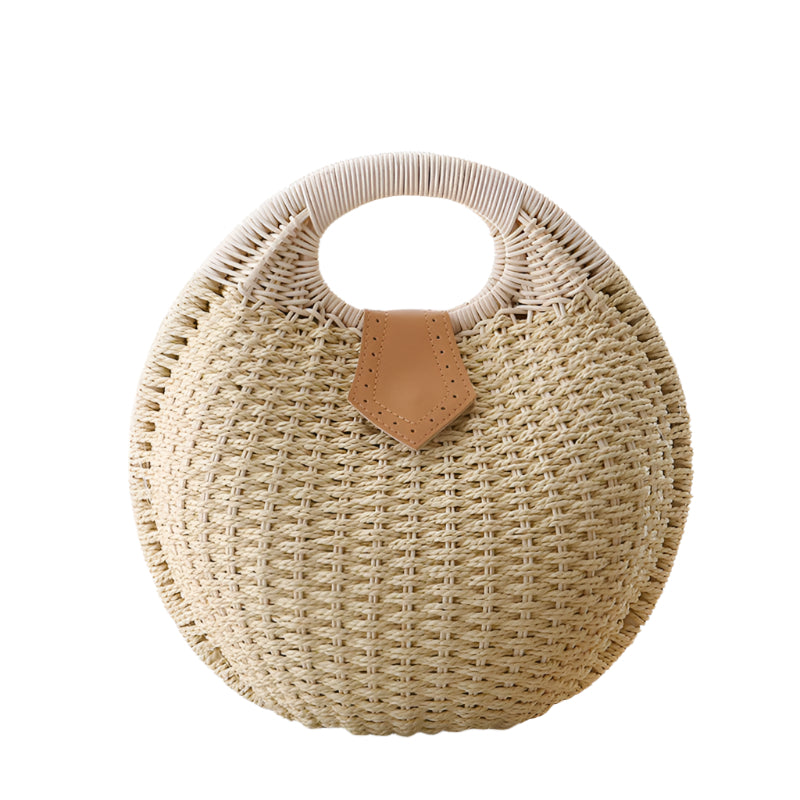 Hand Woven Rattan Handbag