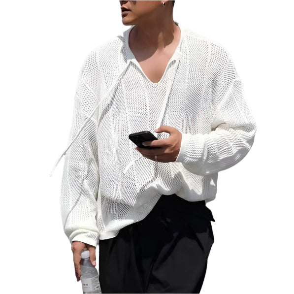 Men's Transparent Hoodie