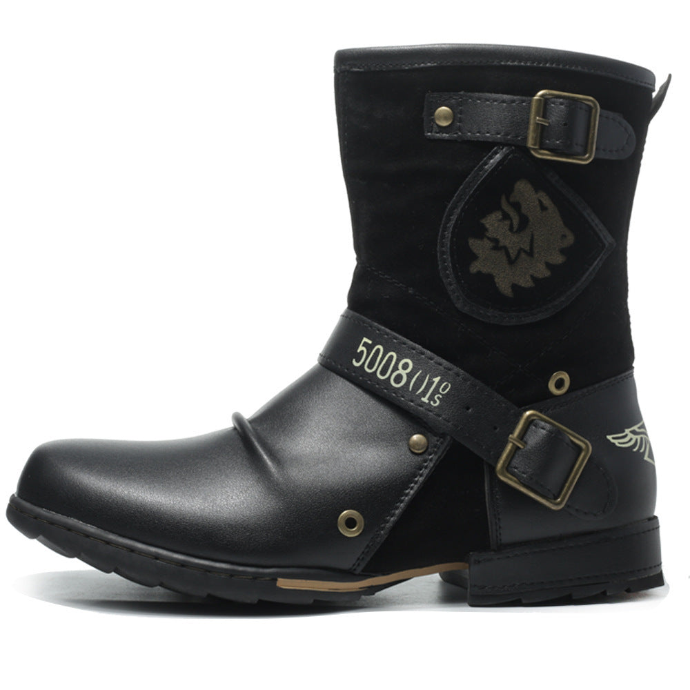 Mid-High Tube Men's Boots
