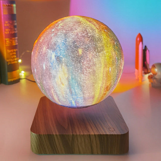 Magnetic Levitation Galaxy Light