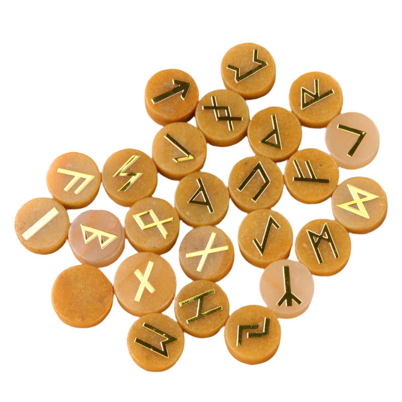 Crystal Norse Elder Futhark Rune Sets