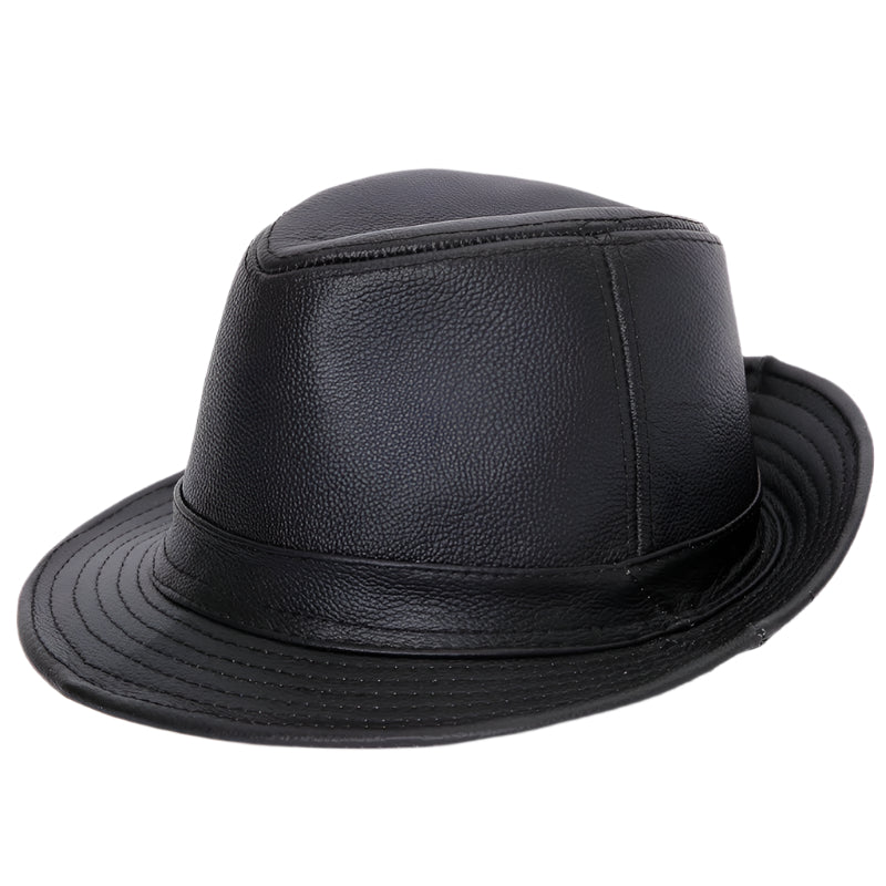 Men's Cowhide Leather Hat
