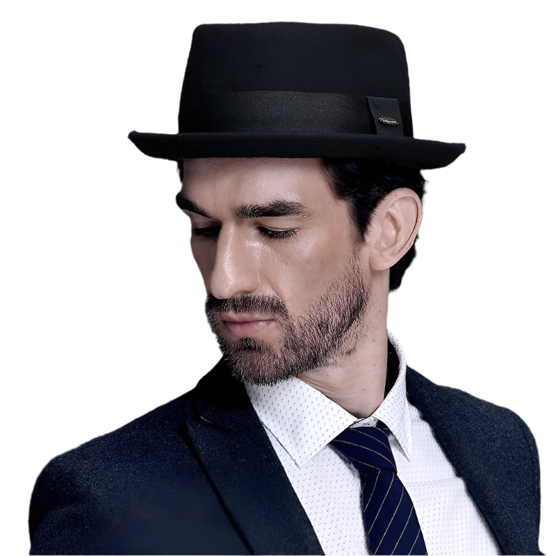 Men's Wool Short Brim Hat